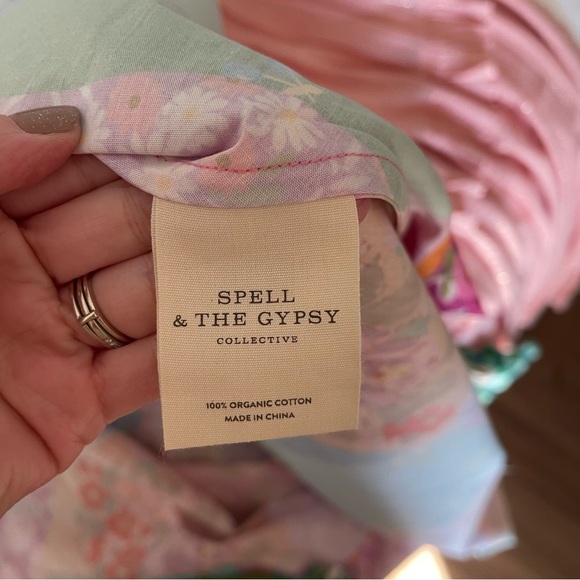 Spell Freda Shirred Midi Dress - Picture 11 of 12